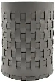 Корзина многофункциональная d.20*h25 серый-03