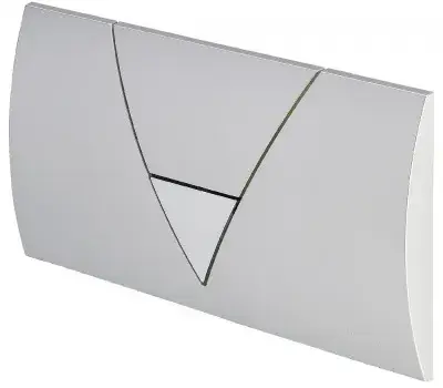 Клавиша смыва Visign for life 1, для функции 2-х объемного смыва, (T5), 27.1*2*h14.1, нержавеющая сталь матовая