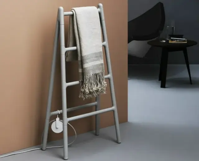 Полотенцесушитель электрический Tubes SCALETTA SCF4#100C3_GRAN grigio antracite metallizzato raggrinzato