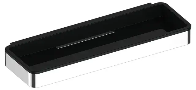 Полка для ванной Keuco Plan 14958070037 нержавеющая сталь/темно-серый