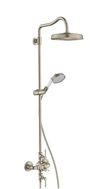 Душевая стойка AXOR Montreux 16572820 шлифованный никель