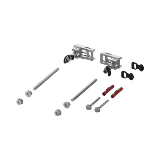 Комплект для крепления модуля к стене с регулировкой и быстрой фиксацией Tece Profile