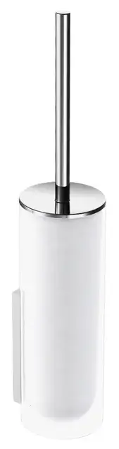 Ершик туалетный Keuco EDITION 400 11564019000 хром/хрустальное матовое стекло