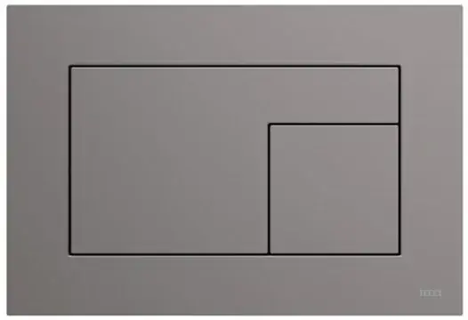 Панель смыва с двумя клавишами 22*15h антрацит, материал FENIX NTM
