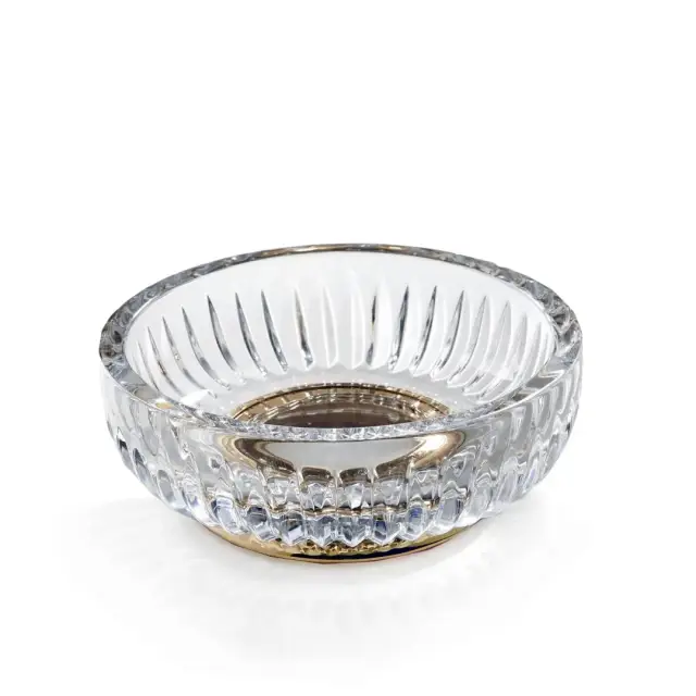 Мыльница 3SC Elegance EL01ACRGD прозрачный хрусталь/POLISHED GOLD 24K