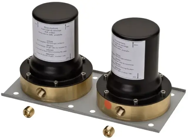 Скрытая часть смесителя напольного для ванны с 2-мя рукоятками