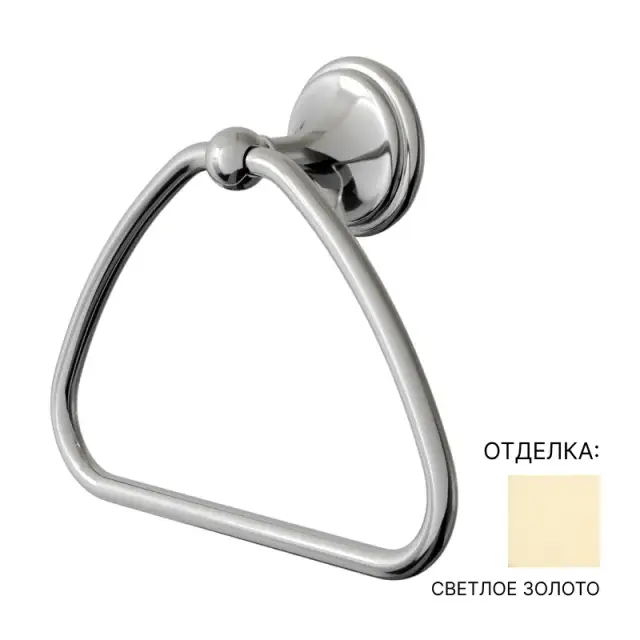Держатель для полотенец Devon&Devon KALOS KLS107OT цвет-светлое золото