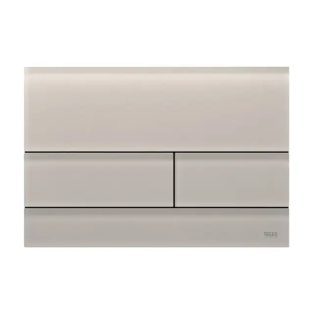 Клавиша Tece TECEsquare 9240827 cтекло песочно-бежевое сатинированное