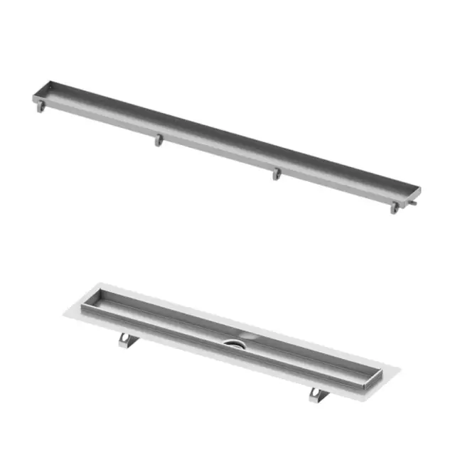 Комплект Tece TECEdrainline: дренажный канал+основа для плитки 