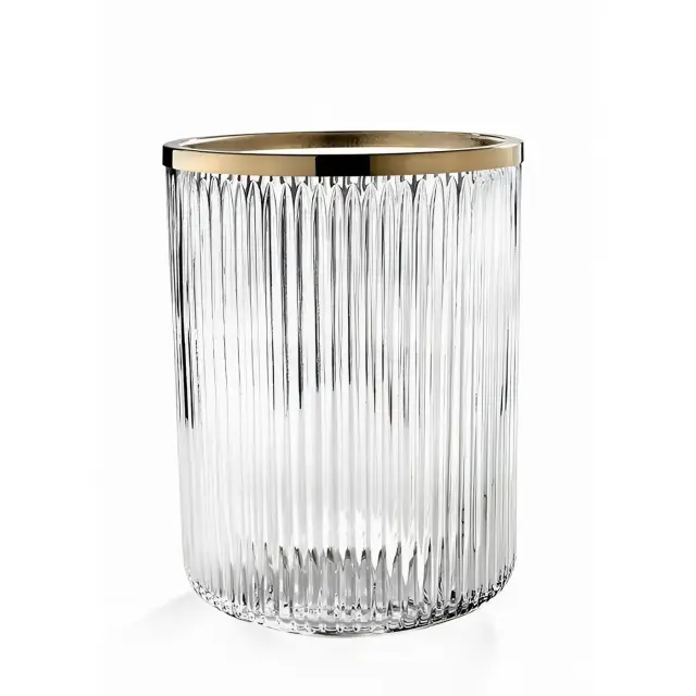 Корзина 3SC Elegance EL65ACRGO цвет-clear crystal/matte gold