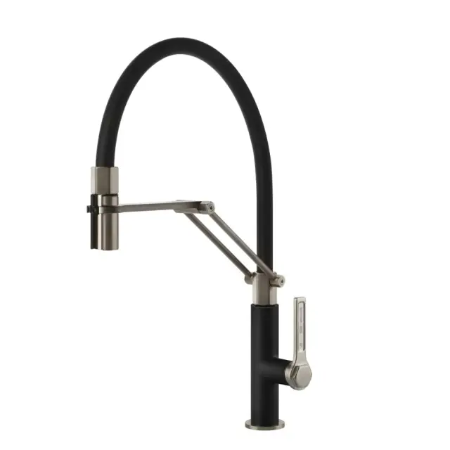 Смеситель для кухни Gessi OFFICINE 60055#599 Finox / Matte Black
