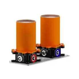 Внутренняя часть напольного смесителя для ванны (2 трубы) d9,2*h19,2 Chrome