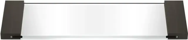 Лоток 34*12*h1,5 Темная бронза/матовое стекло