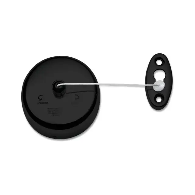 Веревка для белья d9*230, black matt