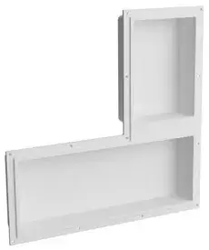 Ниша для встраивания двойная 63*9*63h FLUMOOD белый