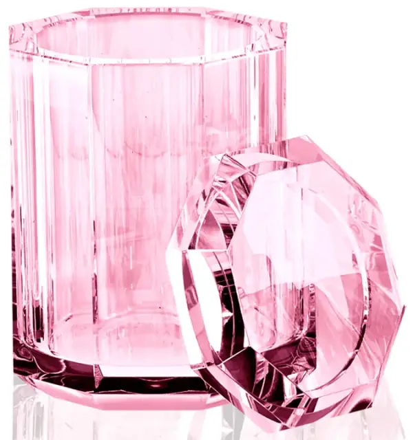 Контейнер для ватных дисков/палочек Decor Walther KR BMD 0931461 розовый