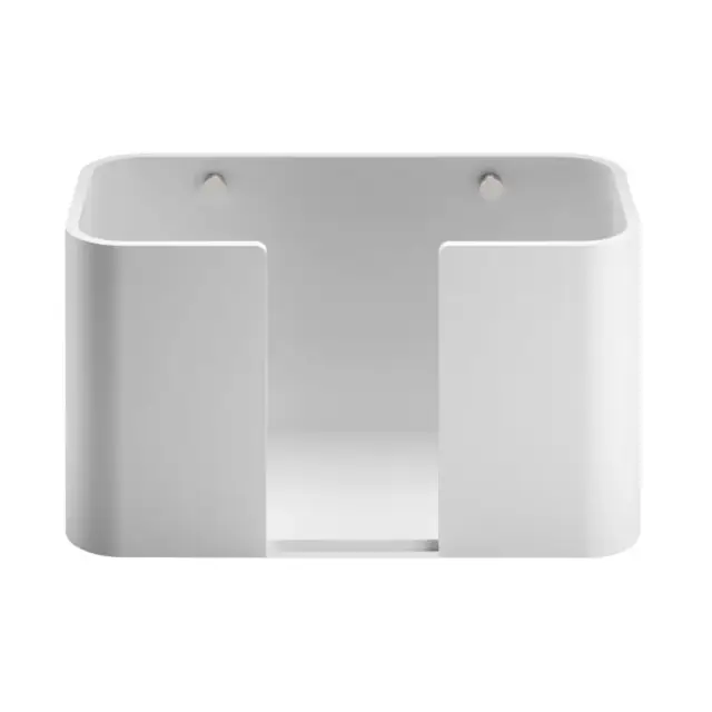 Держатель для полотенец Decor Walther STONE WPTB 0974255 белый/сталь матовая