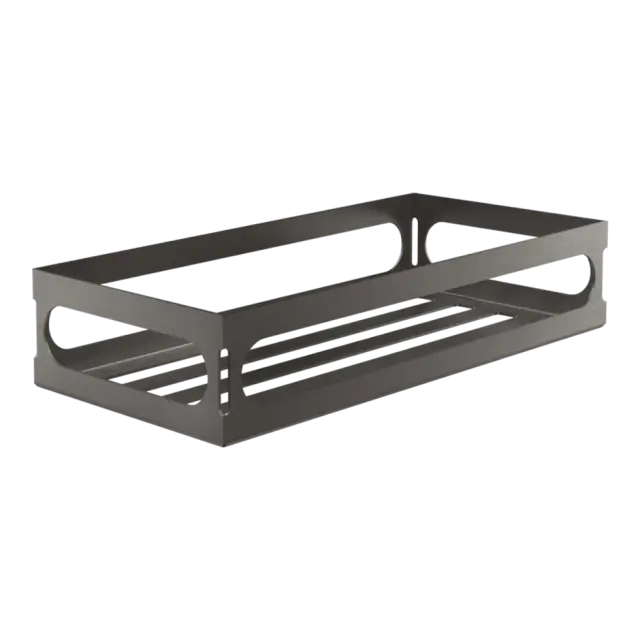 Полка-решетка Gessi 59549#707 цвет-Black Metal Brushed PVD