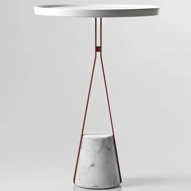 Столик для ванной комнаты Antonio Lupi Halo HALO2B база NERO MARQUINIA/NERO GOFFRATO-545/топ FLUMOOD белый