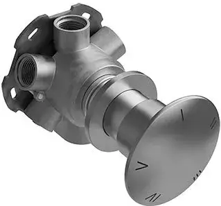 Распределитель на 2, 3, 4, 5 выходов, встраиваемый, с ручкой внутренняя часть в комплекте 7,9*12,7*h9,3 Satin Stainless Steel