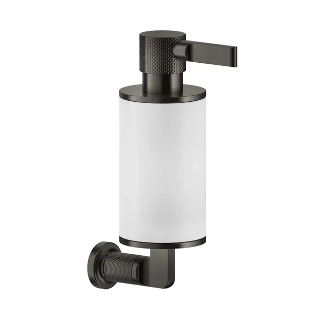 Дозатор Gessi INCISO 58513#707 цвет-белый/Black Metal Brushed PVD