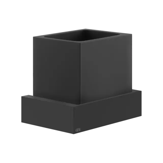 Стакан Gessi Rettangolo 20808#099 черный/черный