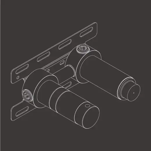 Встраиваемая часть смесителя