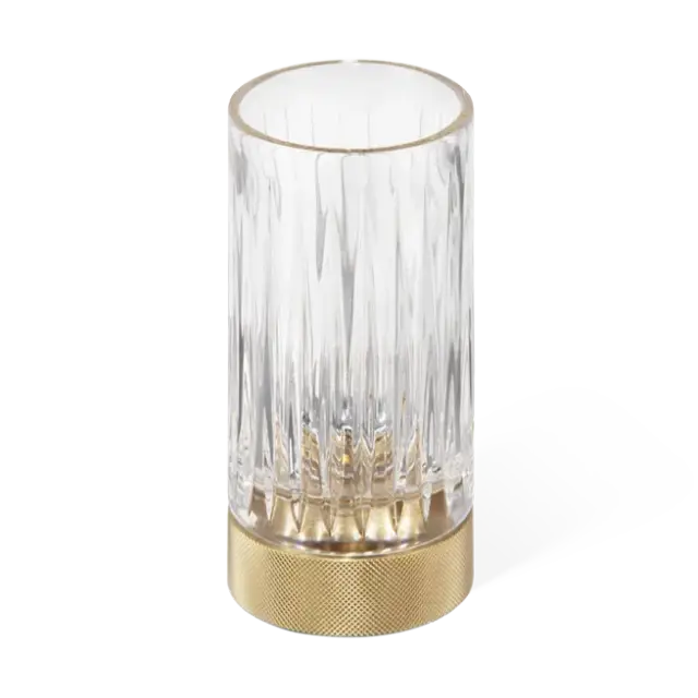 Стакан Decor Walther CLUB SMG 0854982 матовое золото/граненое стекло