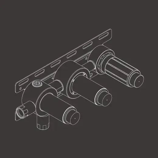 Встраиваемая часть смесителя