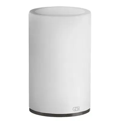 Стакан Gessi GESSI316 54731#707 цвет-белый/Black Metal Brushed PVD