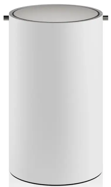 Корзина Decor Walther STONE BEMD 0971155 сталь матовая/белый