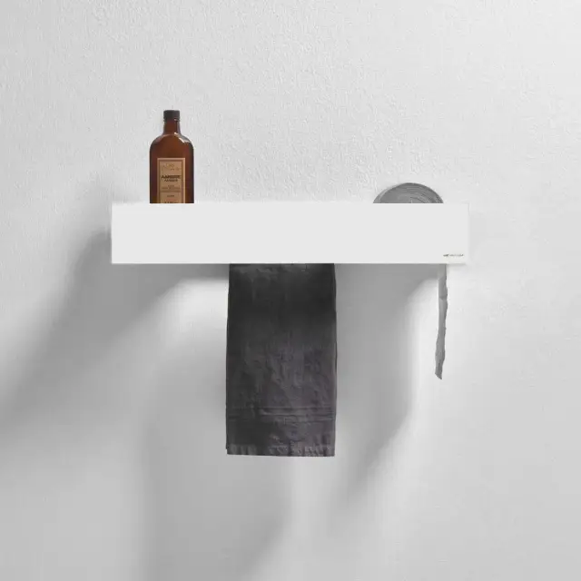 Полка для ванной Antonio Lupi LMCOMBI LMCMB354.DX цвет-BIANCO GOFFRATO-506