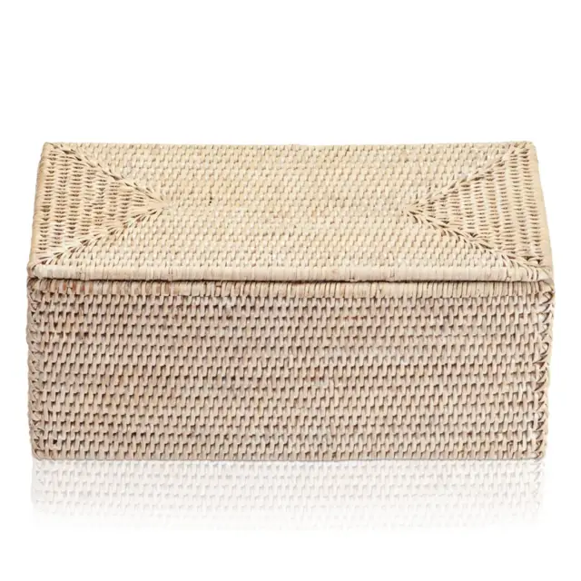 Контейнер для ватных дисков/палочек Decor Walther BASKET UTBMD 0932191 ротанг светлый