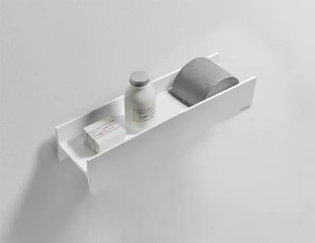 Полка для ванной Antonio Lupi LMCOMBI LMCMB136.DX цвет-BIANCO GOFFRATO-506