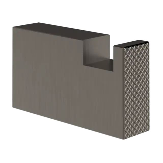 Крючок Gessi INVERSO DIAMANTATO 73621#707 цвет-Black Metal Brushed PVD