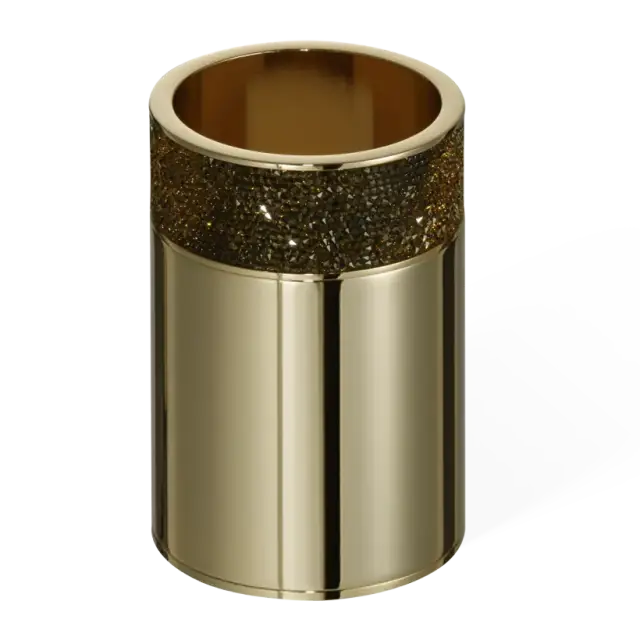 Стакан Decor Walther ROCKS BOD 1 0933820 цвет-золото/кристаллы Swarovski