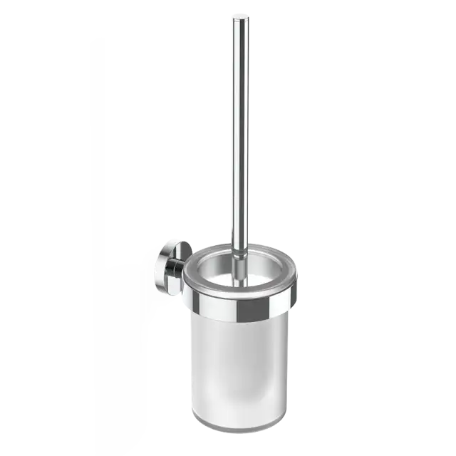 Ершик туалетный Decor Walther BASIC 0531000 цвет-хром, матовое стекло