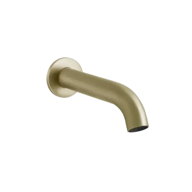 Излив Gessi GESSI 316 54008#727 цвет-браш.латунь PVD