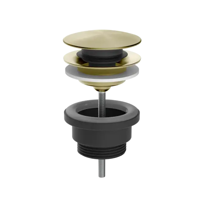 Донный клапан Gessi 54599#727 цвет-браш.латунь PVD