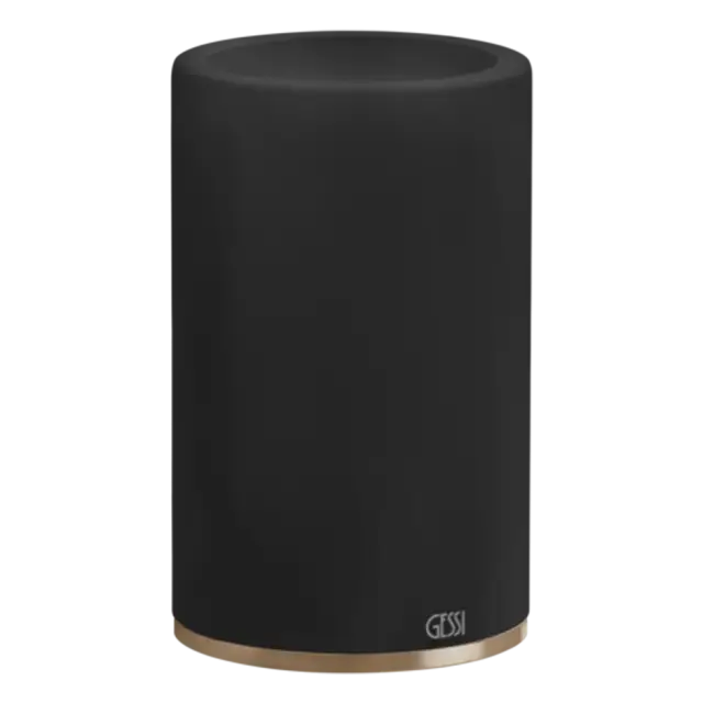 Стакан Gessi GESSI316 54732#726 Warm Bronze Brushed PVD/черный