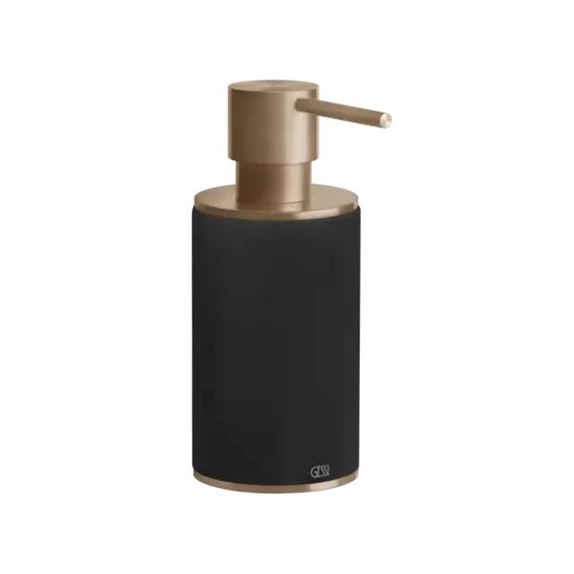 Дозатор Gessi GESSI316 MECCANICA 54738#726 Warm Bronze Brushed PVD, черный
