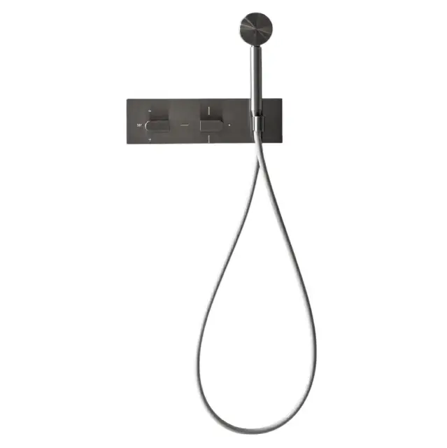 Термостат CEA SIXTY SIX40WS цвет-СТАЛЬ SATIN/шланг силикон WHITE