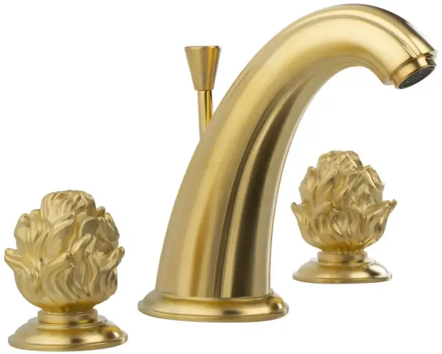 Смеситель для раковины Cristal&Bronze ODIOT C65-D1-1301 золото