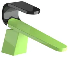 Смеситель для раковины Cisal Kawa KA00051039 black RAL 9005