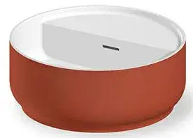 Раковина KOS BEAM 7.BE300.TE белая/terracotta