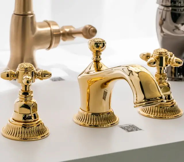 Смеситель для раковины Nicolazzi Impero 1208GB36 Gold Brass