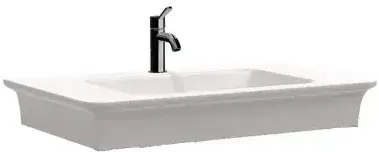 Раковина Agape NOVECENTO XL ACER10701RBB белая матовая