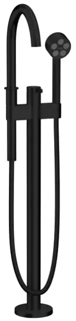 Смеситель для ванны AXOR ONE 48440670 матовый черный