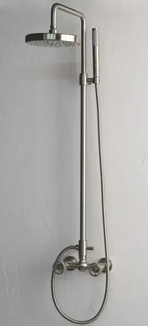 Смеситель для душа Nicolazzi 5714WSNKN20+3325NKN44 Brushed Black Nichel