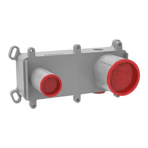 Внутренняя часть встраиваемого смесителя для раковины на 2 отверстия